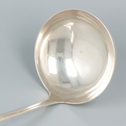 Soeplouche Haags lofje, zilver.
