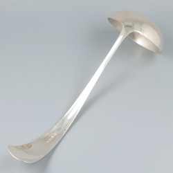 Soeplouche Haags lofje, zilver.