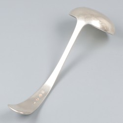 2-delige set sauslepels Haags lofje, zilver.