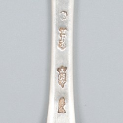 Zilveren dinerlepel, Bordeaux, Frankrijk 1777-78.