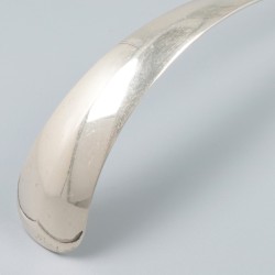 Soeplouche Haags lofje, zilver.