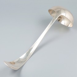 Soeplouche Haags lofje, zilver.