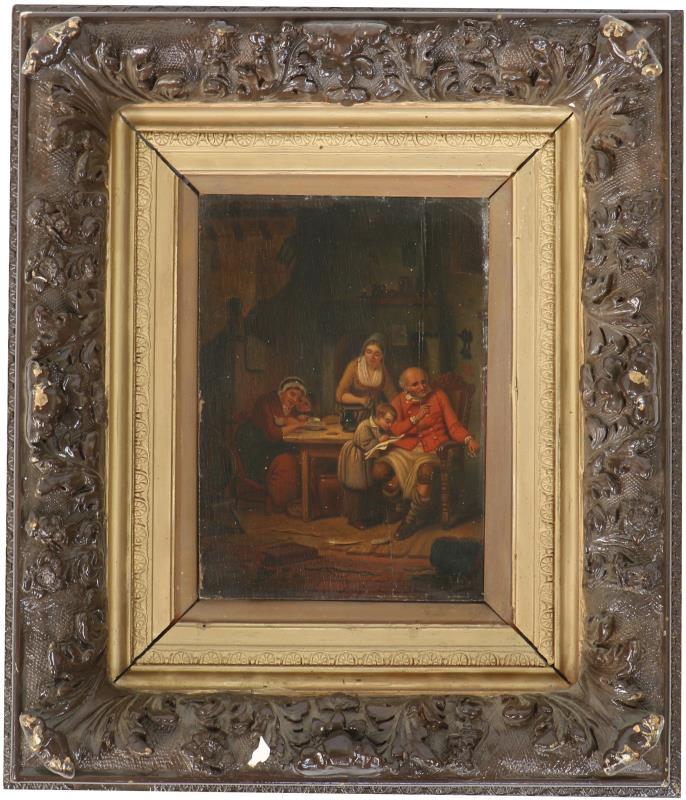 Navolger Ferdinand de Braekeleer, laatste kwart 19de eeuw.