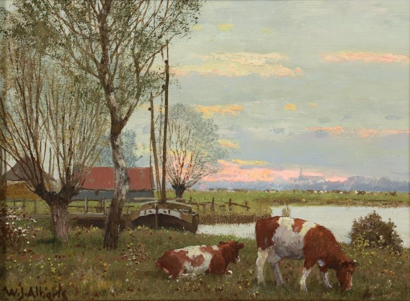 W.J. Albers (Amsterdam 1912 - 1990 Oldebroek). 