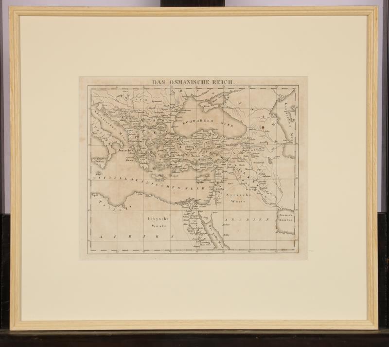 Een 19e-eeuwse prent van het Ottomaanse Rijk. 