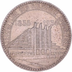 Belgium. Leopold III.  50 Francs. 1935.