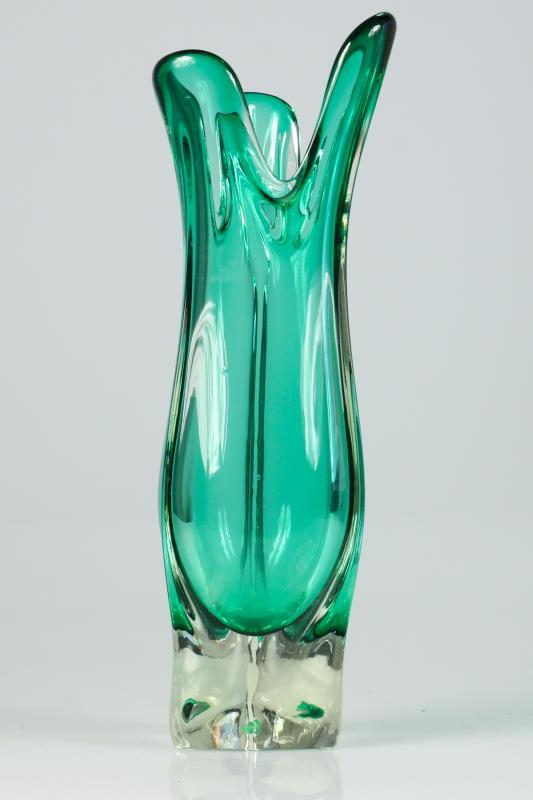 Een Murano glazen vaas. Italië, 1e helft 20e eeuw. 