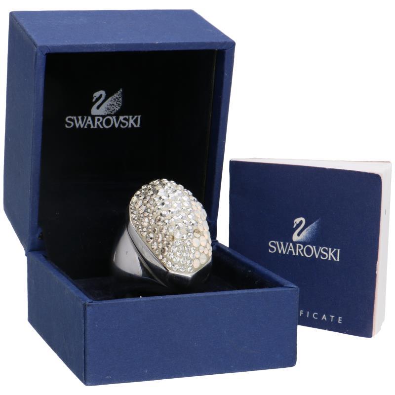 Swarovski cocktail ring, zirkonia.