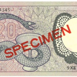 Nederland 20 gulden Bankbiljet Type 1955 Boerhaave - UNC