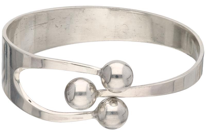 Zilveren Anna Greta Eker bangle armband - 925/1000.