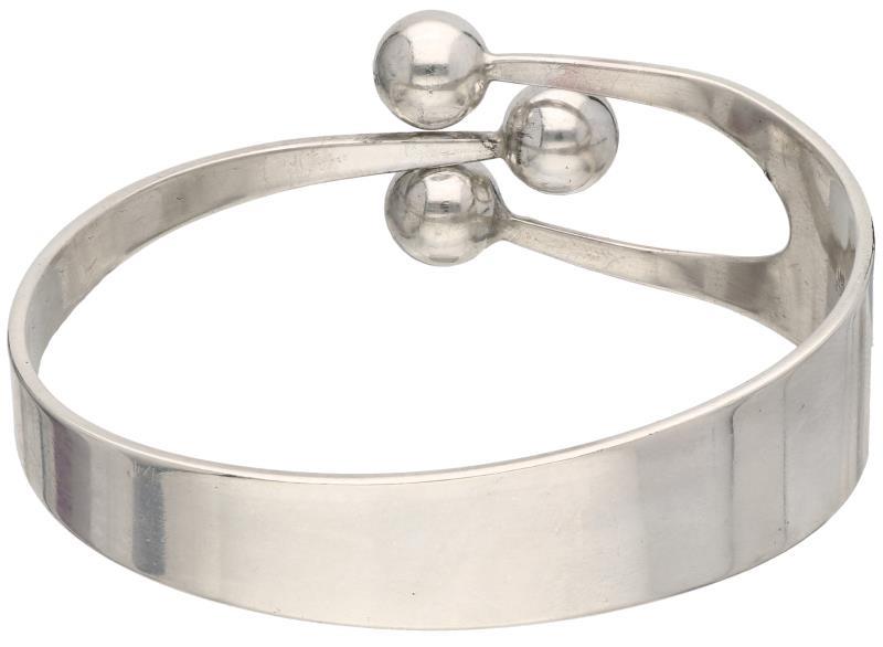 Zilveren Anna Greta Eker bangle armband - 925/1000.