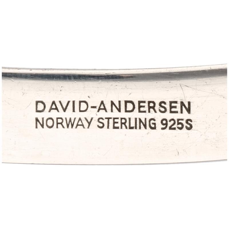 Zilveren David Andersen spang collier - 925/1000.