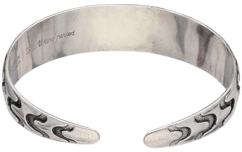 Zilveren David Andersen bangle armband - 925/1000.