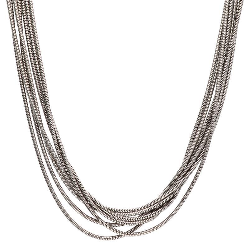 Zilveren Pianegonda collier - 925/1000.