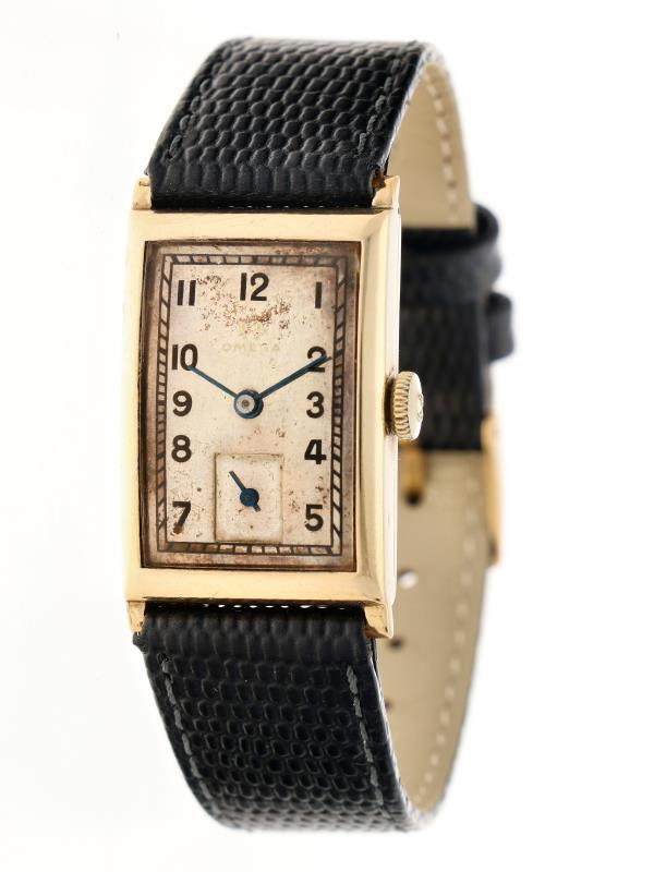 Omega vintage goud - Herenhorloge - Handopwindbaar - ca. 1935.