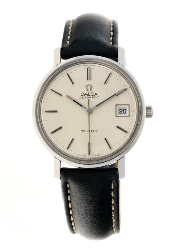 Omega de Ville datecal. 1012 - Herenhorloge - Handopwindbaar - ca. 1964.