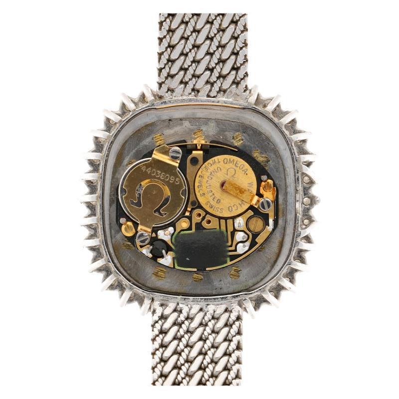 Omega witgoud 93109310 - Dameshorloge - Quartz - ca. 1980.