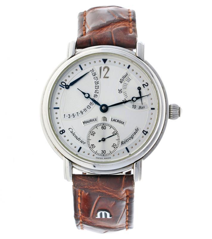 Maurice Lacroix Calendrier Retrograde ML76 76840-110176840-1101 - Herenhorloge - Handopwindbaar - ca. 2003.