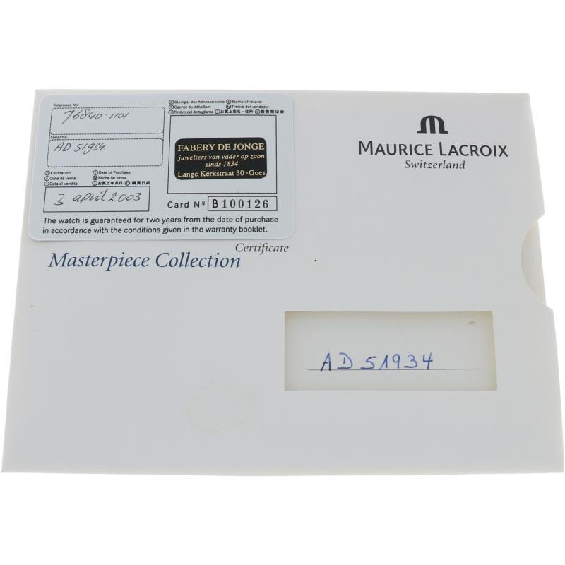 Maurice Lacroix Calendrier Retrograde ML76 76840-110176840-1101 - Herenhorloge - Handopwindbaar - ca. 2003.