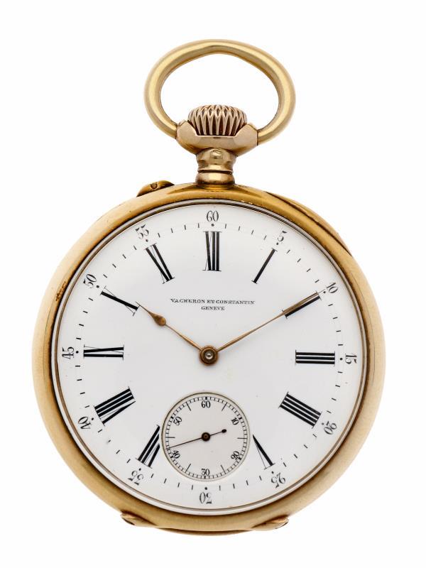 Zakhorloge Vacheron & Constantin goud - Herenzakhorloge - Handopwindbaar - ca. 1900.