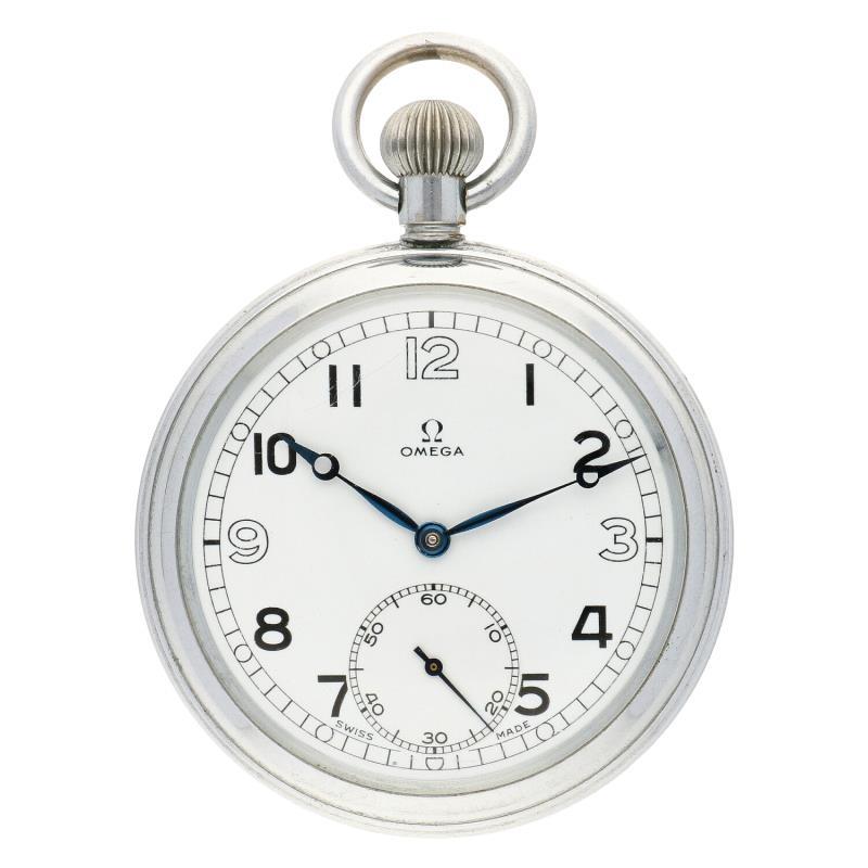 Omega zakhorloge - Herenzakhorloge - Handopwindbaar - ca. 1940.
