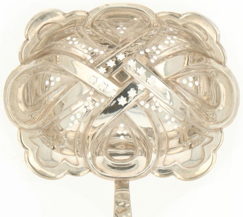 Strooilepel. zilver.