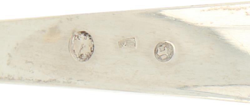 Strooilepel. zilver.