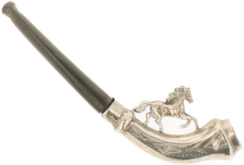 Bruidspijpje zilver.