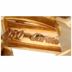 Cartier Trinity tricolor oorbellen - 18 kt.