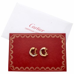 Cartier Trinity tricolor oorbellen - 18 kt.