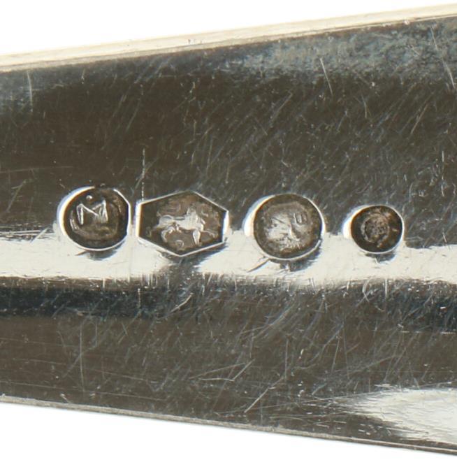 (3) Delig lot scheplepels "HAAGS LOFJE" zilver.
