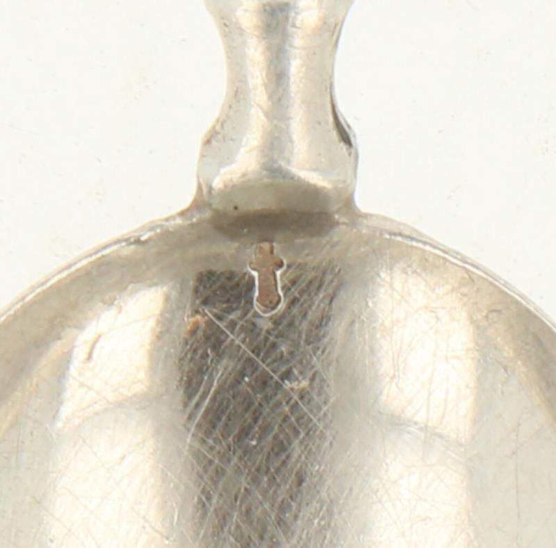 (11) Delige set theelepeltjes zilver.