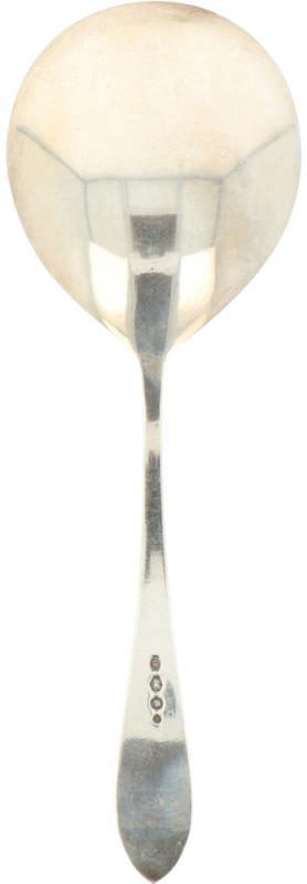Vla lepel zilver.
