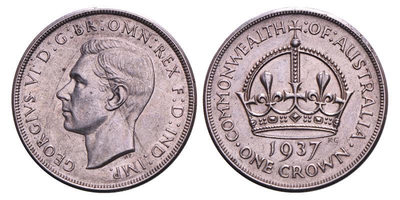 Australia. George VI.  Crown. 1937.
