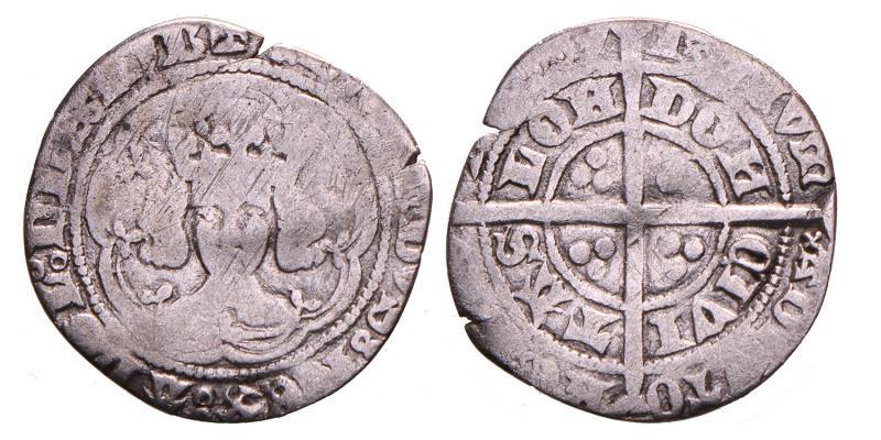 Great-Britain. Henry VI.  ½ Groat. N.D. ( 1422-1427).