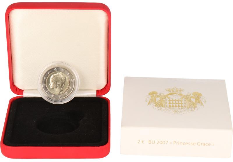 Monaco.  2 Euro 'Princess Grace Kelly'. 2007.