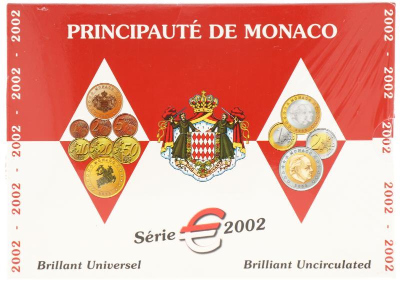Monaco.  Euro coin series. 2002.
