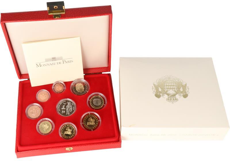 Monaco.  Euro coin series 'Sainte Devote'. 2004.