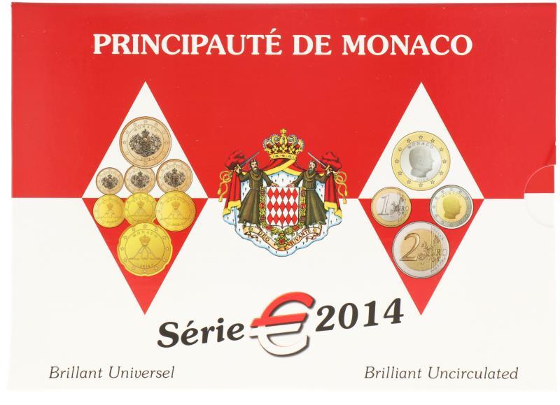 Monaco.  Euro coin series. 2014.