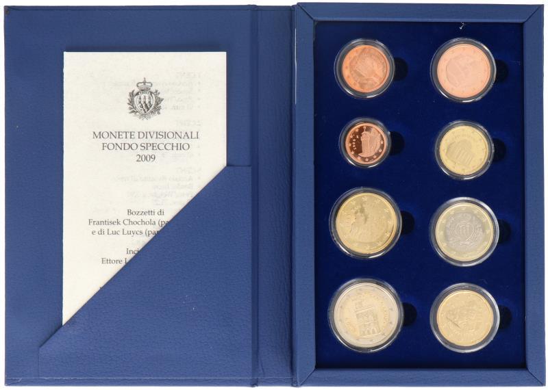 San Marino.  Euro coin series. 2009.