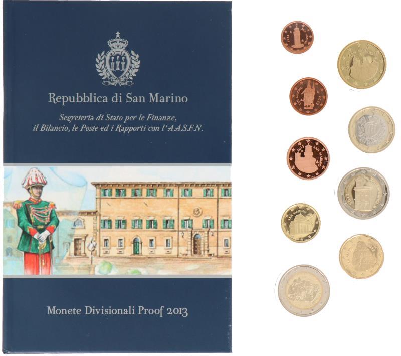 San Marino.  Euro coin series '500th anniversary of the death of Pinturicchio' 2013.