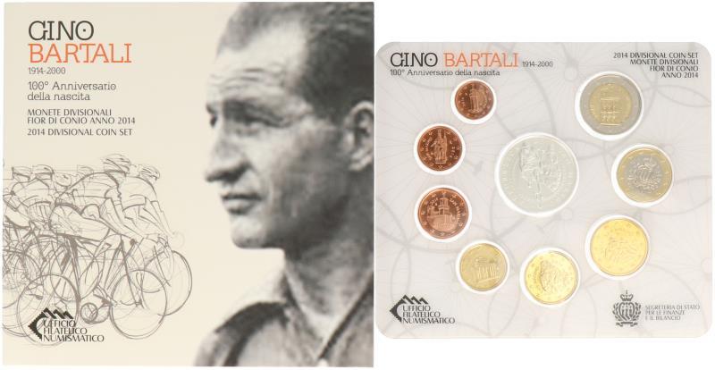 San Marino.  Euro coin series. 2014.