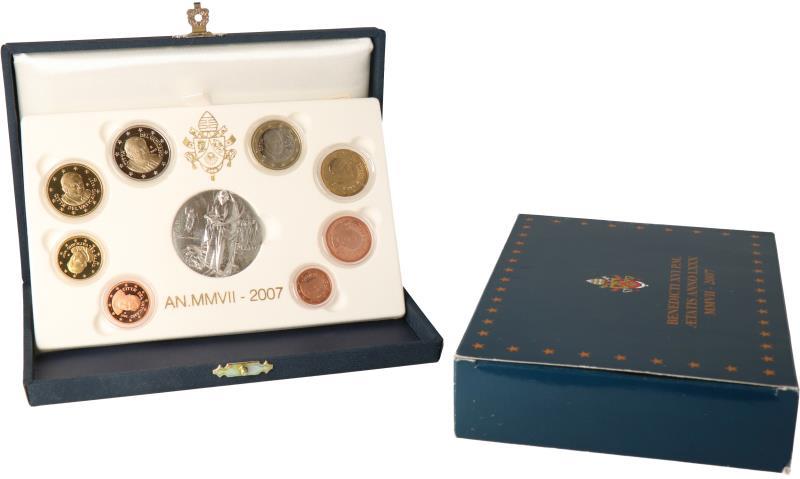 Vatican City.  Euro coin series 2007.