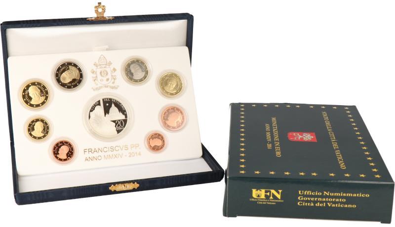 Vatican City.  Euro coin series 'Canonization of John XXIII'. 2014.
