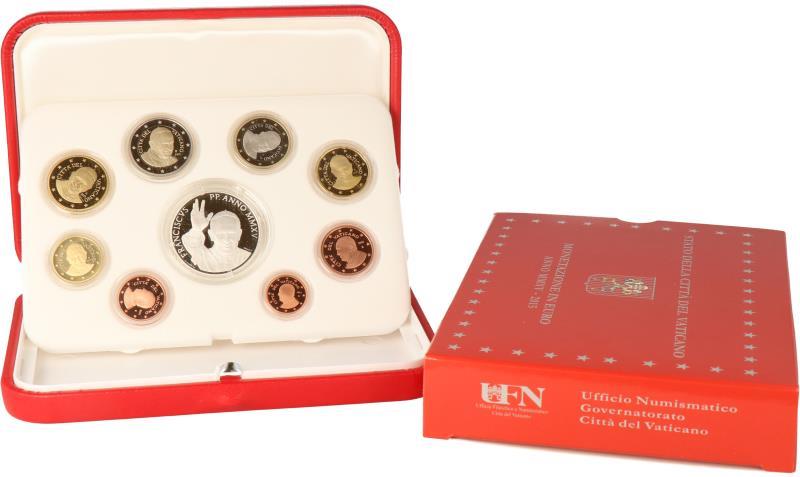 Vatican City.  Euro coin series 'Pope Francis'. 2015.