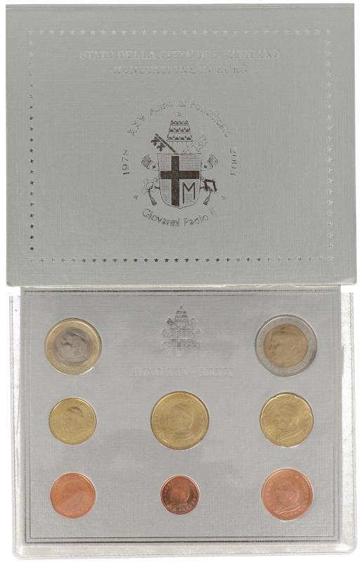 Vatican City.  Euro coin series. 2003.