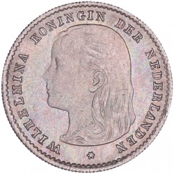 10 Cent Wilhelmina 1897. FDC.