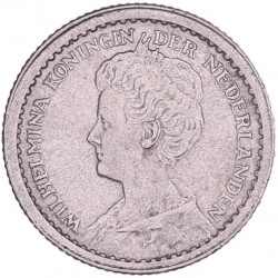 10 Cent Wilhelmina 1916. FDC -.