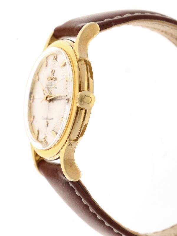 Omega Constellation Pie Pan dog leg 2852 gold2852 - Herenhorloge - Automaat - ca. 1958.