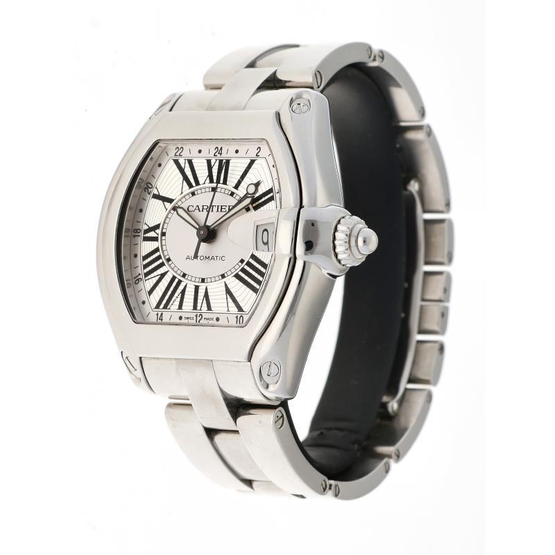 Cartier Roadster GMT 27222722 - Herenhorloge - Automaat - ca. 2004.